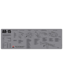 TekMat AR15 Gray Cleaning Mat 12x36 by Beck Tek LLC