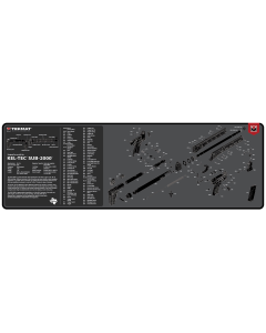 TekMat KelTec SUB2000 Cleaning Mat Black White