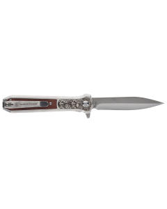 Smith & Wesson Rosewood Engraved Dagger Knife Set 3.5 Inch