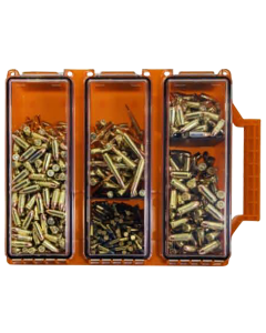 Berrys Tri-Can Triple Ammo Box Orange Plastic