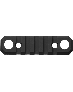 GrovTec 3.1 Inch 5 Slot Keymod Black Picatinny Rail