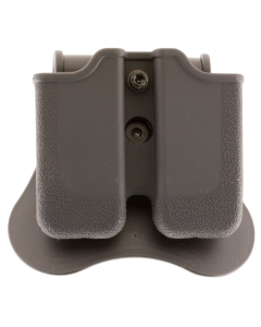 Bulldog Cases Mag Holder Black Polymer Ambidextrous with Paddle