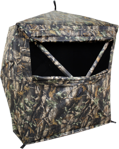 HME Camo 2-Person Pop-Up Ground Blind 150D Water Resistant