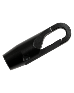 GrovTec Snap Hook Swivel Adapter Push Button Black