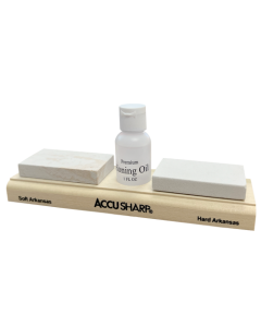 AccuSharp Whetstone Combo Kit with Honing Oil