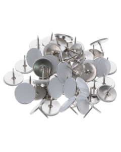 HME Reflective Trail Tacks White 50 Pack for Day and Night Use