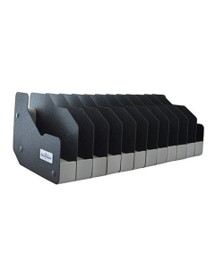 BenchMaster WeaponRac 12-Pistol Universal Handgun Holder Black