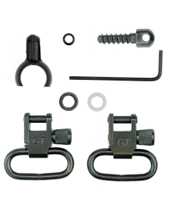 GrovTec US  Black Steel Tube Magazine Swivel Set