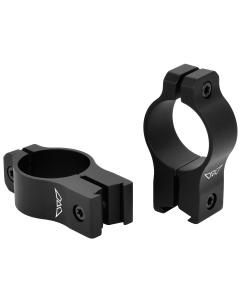 Warne Vapor 1" High Matte Aluminum Dovetail Rings 3/8-11mm