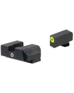 GreenTritium Outline LimeGreenLumi/Green Single Dot for Glock Gen5