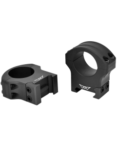 Warne HyperLite High Matte Alloy 1" Rings