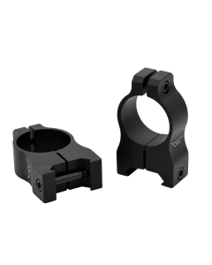 Warne Vapor 1" High Matte Aluminum Scope Rings