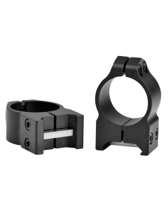 Warne 1'' Medium (0.875'') Fixed Rings, Black