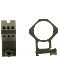 Picatinny X-High 34mm Matte Weaver 6-Hole Tactical Rings