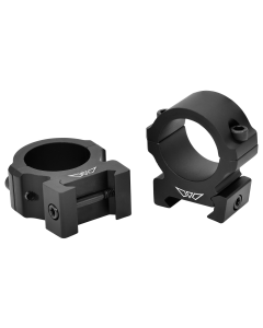 Warne Vapor 2-Piece Horizontal Scope Rings 1" Medium Matte