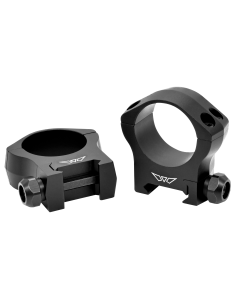 Warne 30mm Medium (0.990'') Rings, Black