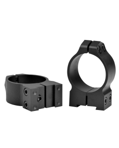 Warne 30mm Medium (1.015'') 16mm Dovetail Rings, Black 14B1M