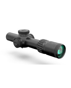 Swampfox Optics Warhorse 1-6x24mm Ffp Illuminated Red Dragoon Mil Black