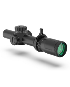 Swampfox Optics Tomahawk Ii Lpvo 1-4x24mm Sfp Illuminated Red Bfo Black