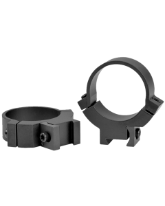 Warne 30mm Medium (0.99'') Dovetail Rings, Black