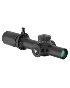 Swampfox Optics Tomahawk Ii Lpvo 1-6x24mm Sfp Illuminated Green Bdc Black