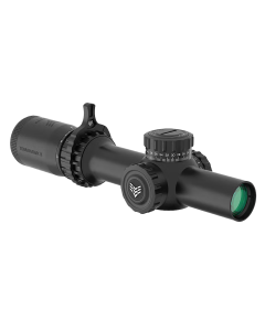 Swampfox Optics Tomahawk Ii Lpvo 1-6x24mm Sfp Illuminated Red Bdc Black