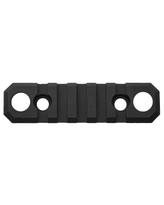GrovTec 3.1 Inch 5 Slot Picatinny Rail Black Anodized