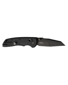 Hogue Deka 3.25 Inch Wharncliffe Black Polymer Handle