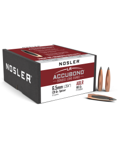 Nosler AccuBond LR 6.5mm 129gr Spitzer Long Range 100ct