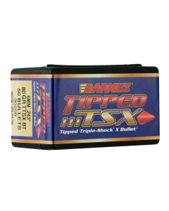 Barnes 6mm 80gr TTSX Boat Tail Hunting Projectiles 50/Box