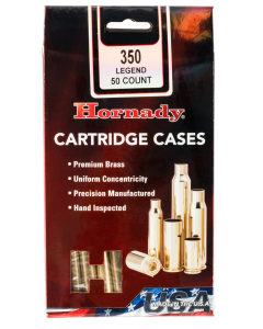 Hornady 350 Legend Unprimed Brass Cases 50/Box