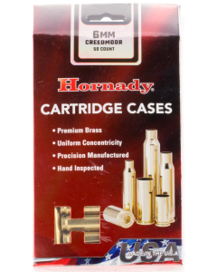 Hornady 6mm Creedmoor Rifle Brass Cases 50/Box