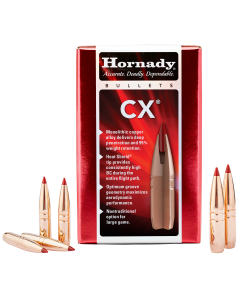 Hornady CX 30 Cal 110gr Copper Solid Projectiles 50/Box