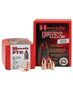 Hornady 35 Caliber 200gr Flex Tip Expanding Projectiles 100/Box