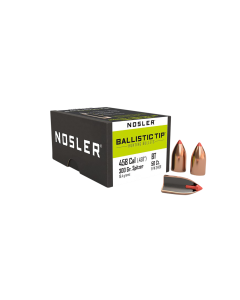 Nosler 458 Caliber 300gr Ballistic Tip Spitzer 50/Box