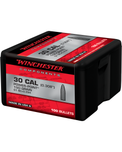 Winchester Ammo .30 Cal 150 gr Power Point Projectiles 100ct