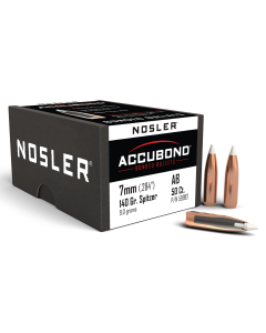Nosler AccuBond 7mm 140gr Spitzer 50/Box