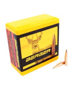 Berger 25 Cal Elite Hunter 133gr Boat Tail 100/Box