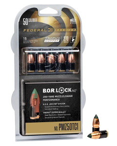 Federal Premium 50 Cal 270gr Trophy Copper Projectiles 15pk
