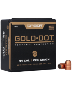 Speer 44 Cal 200gr Gold Dot HP Personal Protection 50/Box