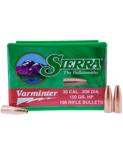 Sierra Varminter .308 150gr Hollow Point Projectiles 100ct