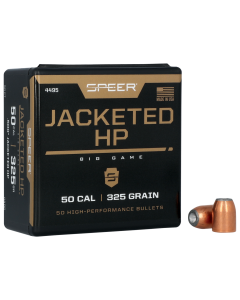 Speer 50 Cal 325gr Jacketed Hollow Point Ammo 50/Box