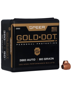 Speer Gold Dot 9mm 90gr Bonded Hollow Point 100ct