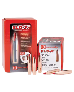 Hornady 6.5mm 143gr ELD-X Large Game Projectiles 100/Box