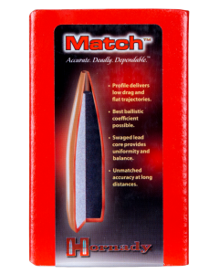Hornady 308 Cal 155gr HPBT Match Projectiles 100/Box