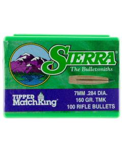 Sierra Projectiles 7mm 160gr Tipped MatchKing 100/Box