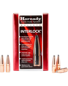 Hornady InterLock 45 Cal 350gr Flat Point 50/Box
