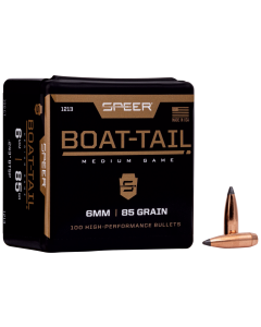 Speer 6mm .243 85gr Jacketed Soft Point Boat Tail Projectiles
