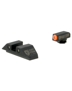 Night Fision Night Sight Set, Nf Glk-001-003-ogwg     Ns Glk 17/19 Square
