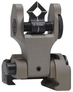 Troy Ind Dioptic Folding Sight, Troy Ssig-doa-rfft-00   Doa Rear Fld Sght Fd
